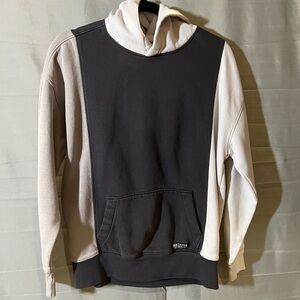 Hollister black/tan/beige Hoodie